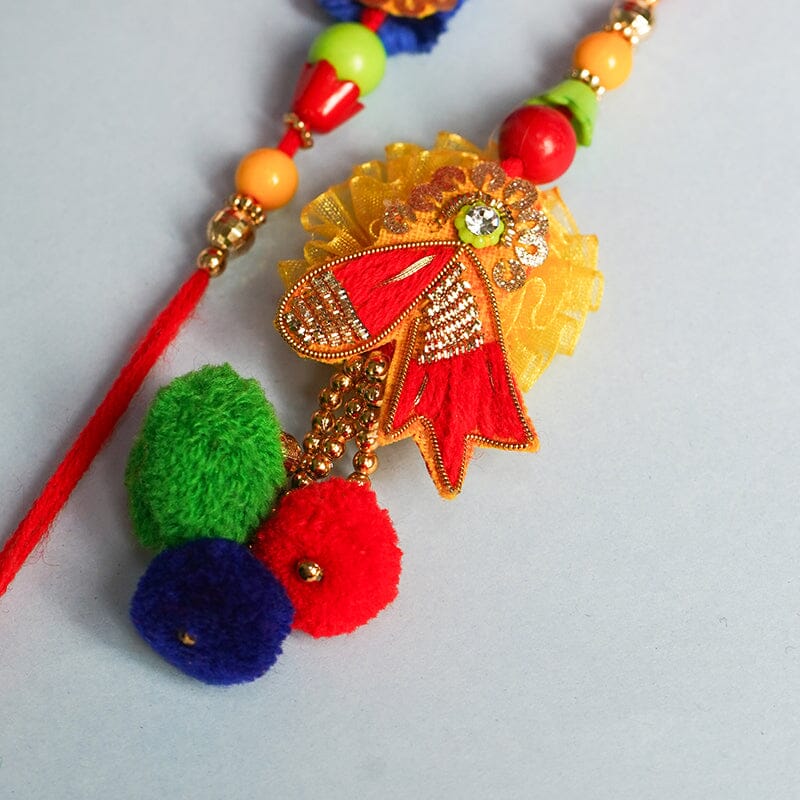 Fancy Bhaiya Bhabi Rakhi (Set of 2)