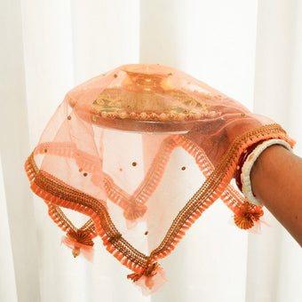 Pesca Thali Cover