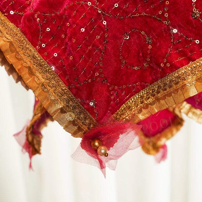 Royal Pink Thali Cover