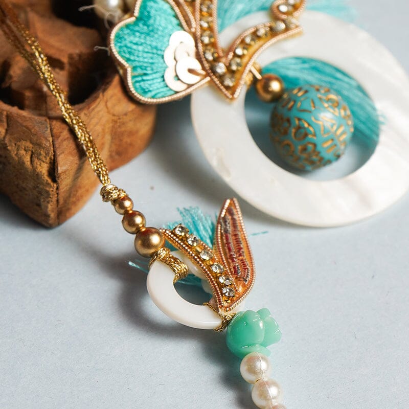 Lavish Blue Bhaiya Bhabhi Rakhi