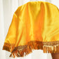 Royal Yellow Lachka Lace Thali Cover