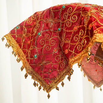 Traditional Square Thali Cover
