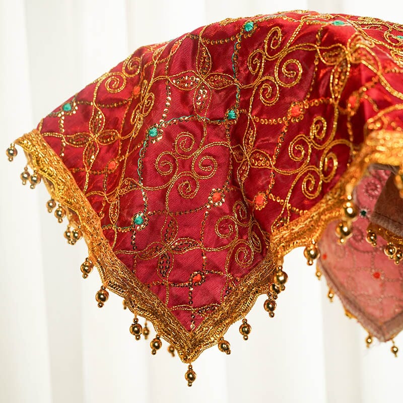 Traditional Square Thali Cover