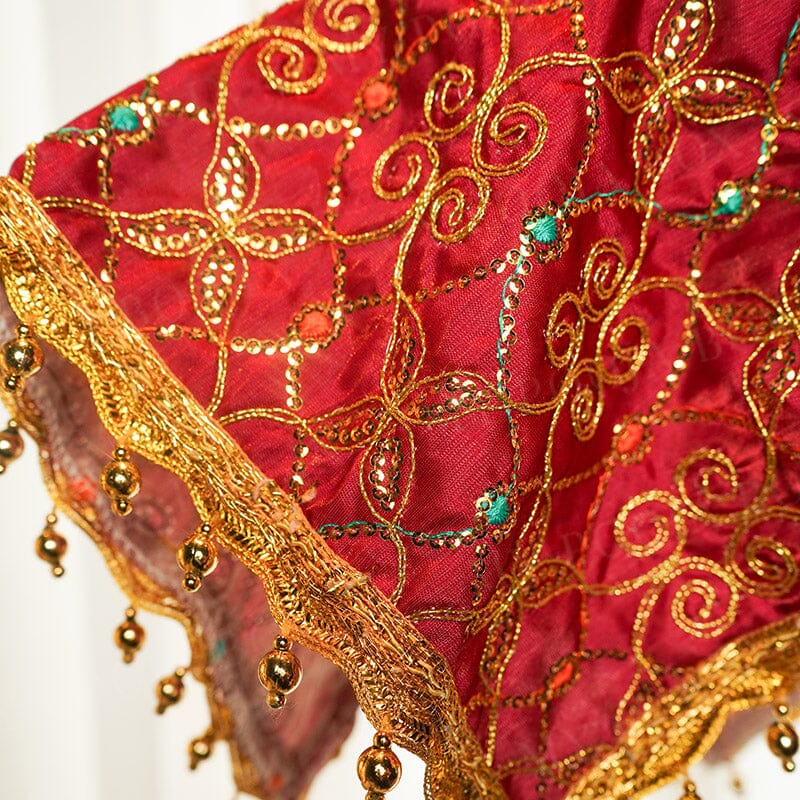 Traditional Square Thali Cover