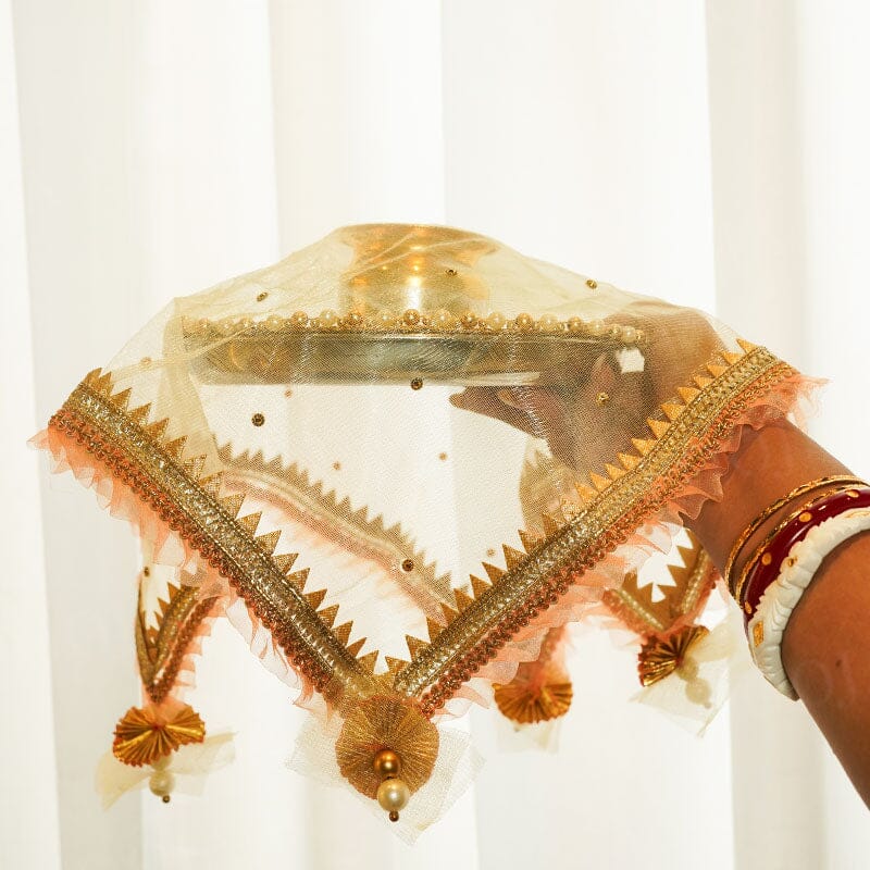 Golden Dust Thali Cover