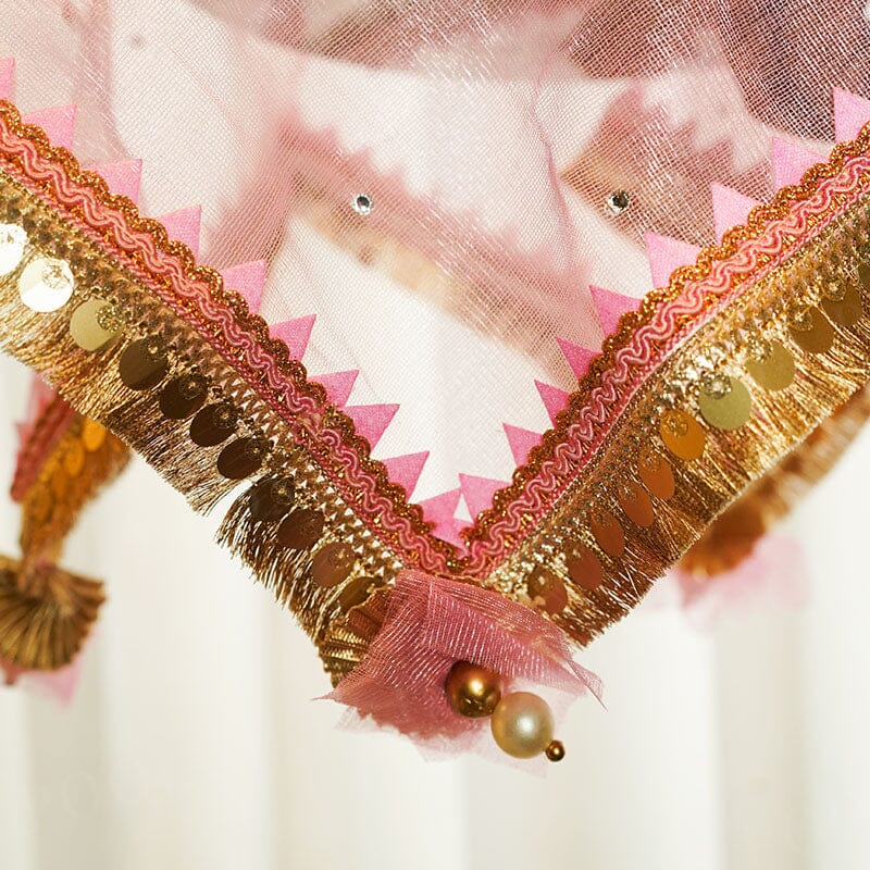Fiorenza Pink Thali Cover