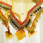 Charming Yellow Thali Cover