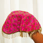 Royal Satin Gota Thali Cover