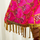 Royal Satin Gota Thali Cover