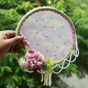 Floral Garden Seive for Karwa Chauth