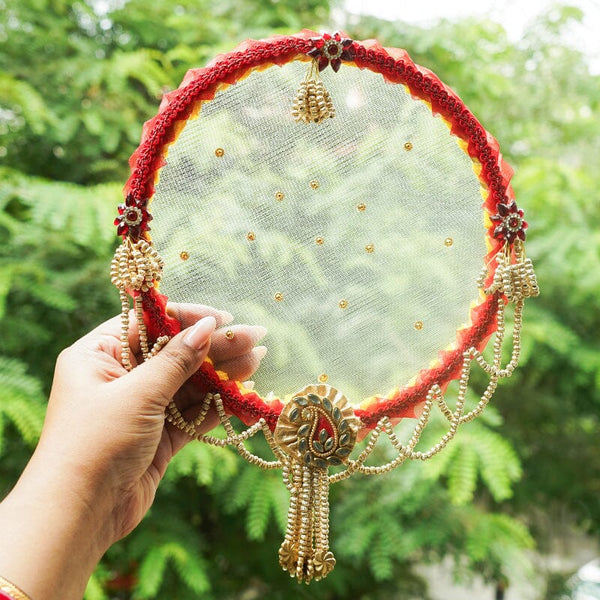 Dulhan Red Seive for Karwa Chauth
