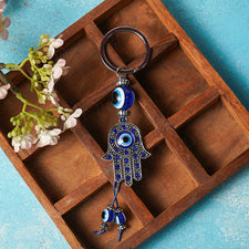 Hamsa Harmony Evil Eye Keyring