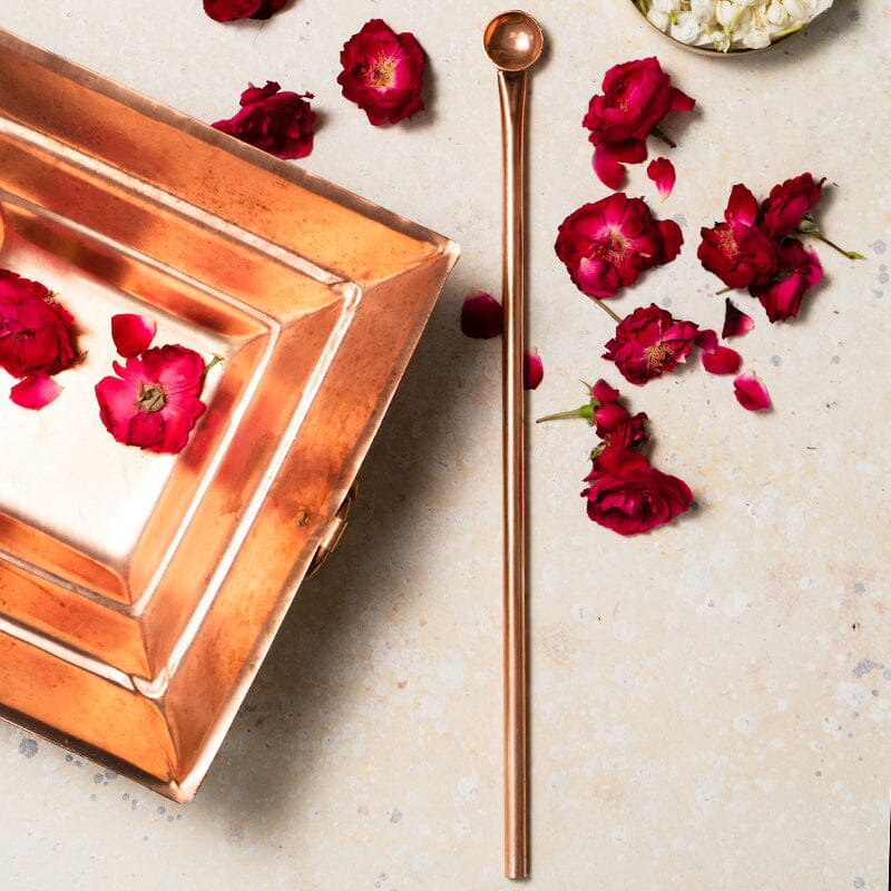 Hand Crafted Copper Havan Surva