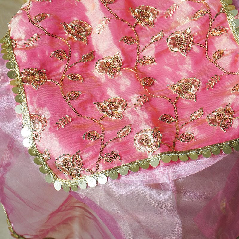 Mah-e-Noor Peach Thali Cover