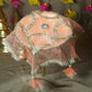 Gul-e-Shahi Peach Thali Cover