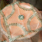 Gul-e-Shahi Peach Thali Cover