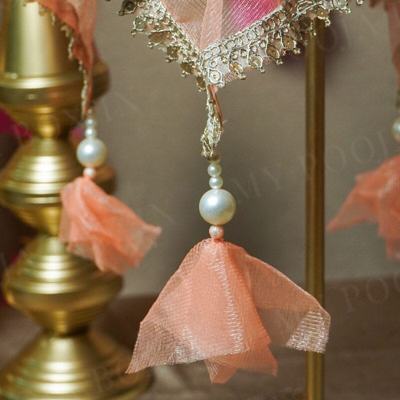 Gul-e-Shahi Peach Thali Cover