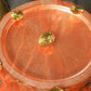 Gulmohar Orange Thali Cover