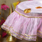 Zahra Pink Round Thali Cover