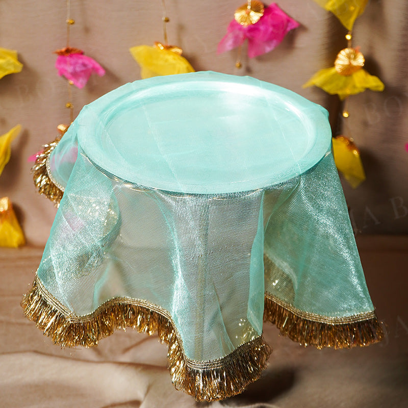 Mughal Meher Round Thali Cover