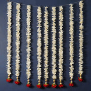 Artificial Jasmine And Gotapati Roses Decorative Backdrop