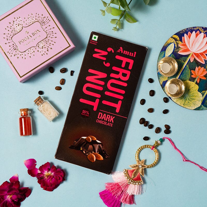 Amul Fruit 'N' Nut Dark Chocolate Bar 150GMS