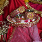Mumtaz Meher Karwa Chauth Thali Set with Cover