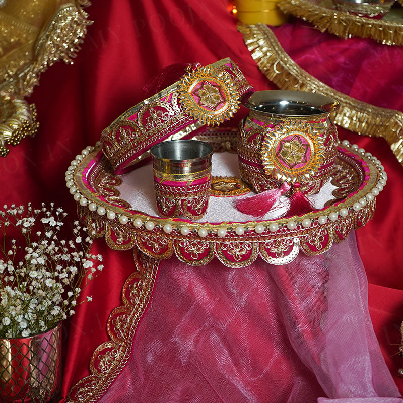 Mumtaz Meher Karwa Chauth Thali Set