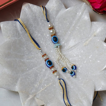 Evil Eye Glory Bhaiya Bhabhi Rakhi