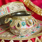 Braj Rani Mirror Karwa Chauth Thali Set