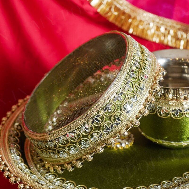 Raas Rani Karwa Chauth Thali Set