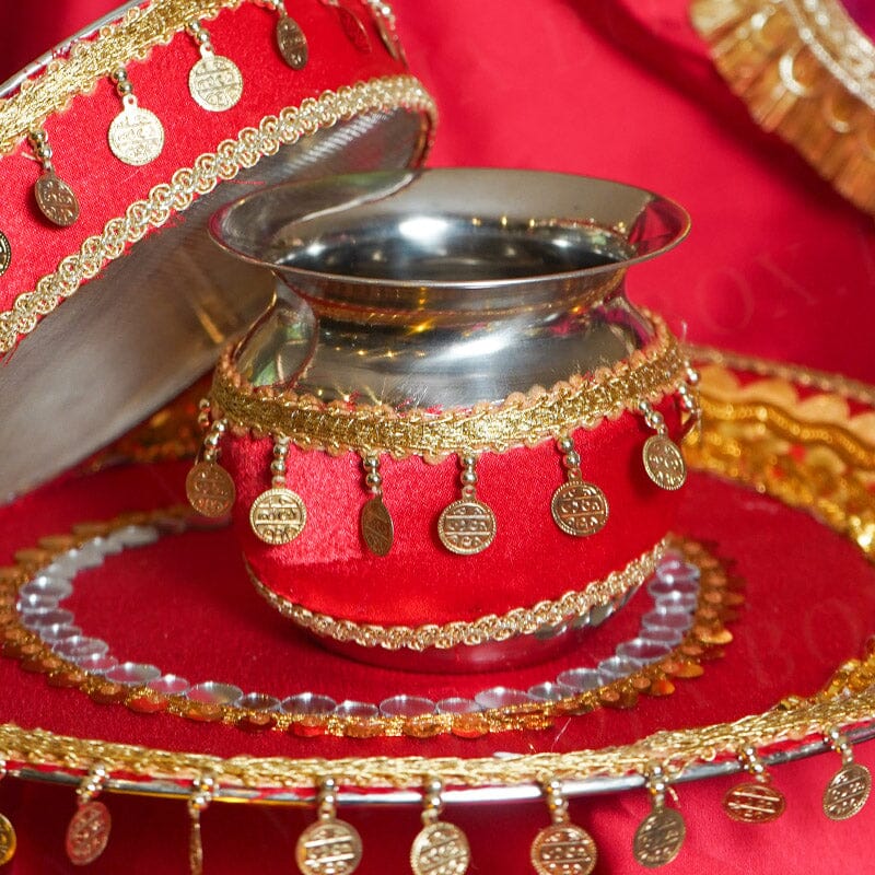 Rajwada Noor Karwa Chauth Thali Set