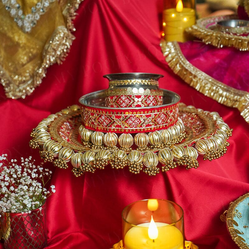 Maharani Shringar Karwa Chauth Thali Set