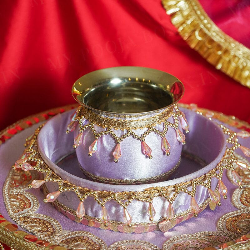 Gul Bahar Karwa Chauth Thali Set