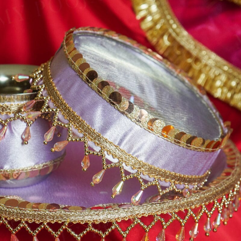 Gul Bahar Karwa Chauth Thali Set