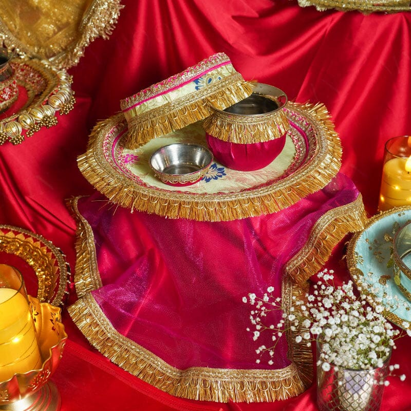 Noora Jahan Karwa Chauth Thali Set