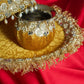 Gulbadan Karwa Chauth Thali Set with Cover