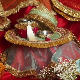 Chandarmukhi Karwa Chauth Thali Set