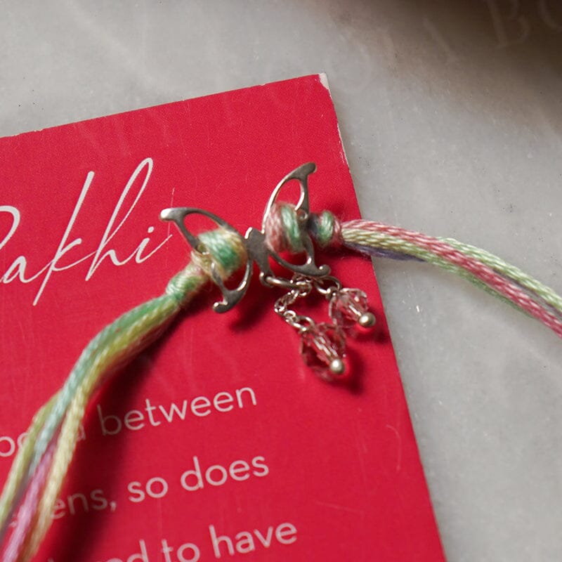 925 Silver Butterfly Rakhi