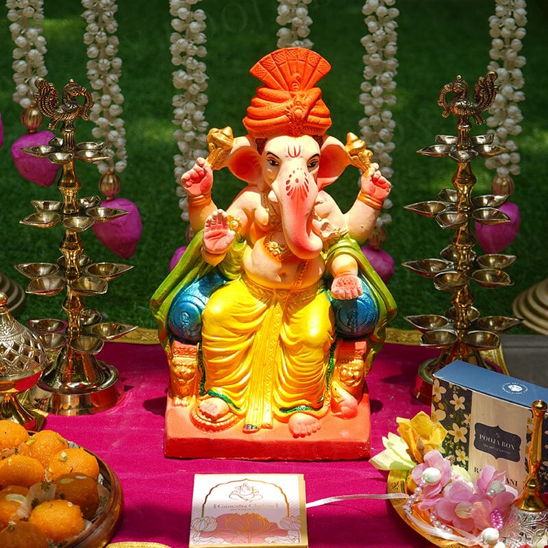 1.2FEET Siddhipriya Eco-Friendly Ganpati | Plant-A-Ganesha