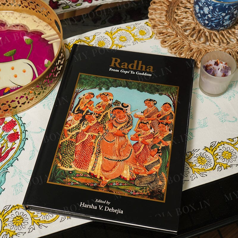 Radha From Gopi To Goddess Coffee Table Book