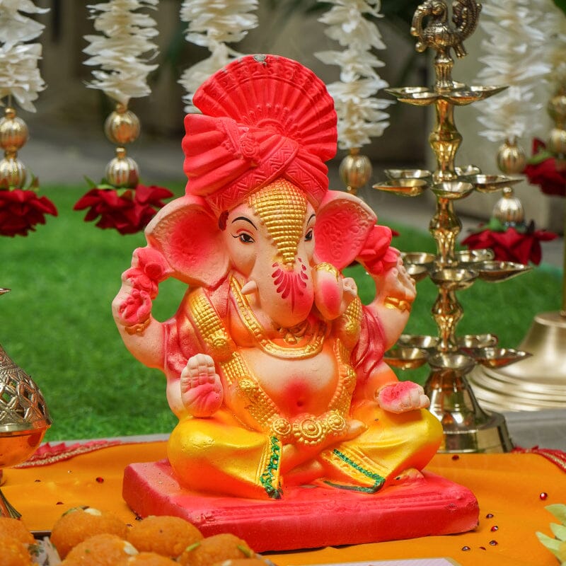 10INCH Devavrata Eco-Friendly Ganpati | Plant-A-Ganesha