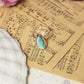 Turquoise German Silver Adjustable Ring