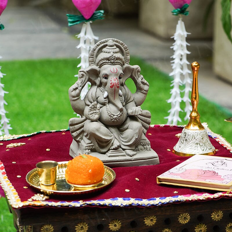 6INCH Ameya Eco-Friendly Ganpati | Plant-A-Ganesha
