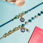 Evil Eye Charm Bhaiya Bhabhi Bracelet Rakhi