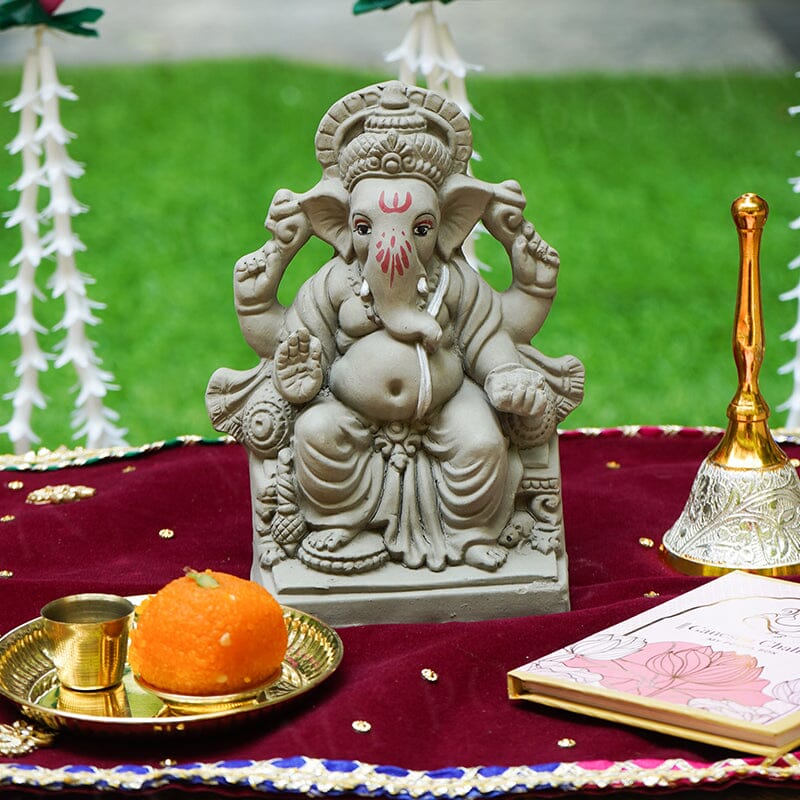 6INCH Ameya Eco-Friendly Ganpati | Plant-A-Ganesha
