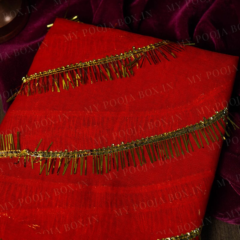 Mata Rani Maroon Chunri