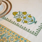 Floral Sanganeri Block Printed Table Cover