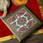 Royal Magnificent Wooden Chowki for Pooja 30cm