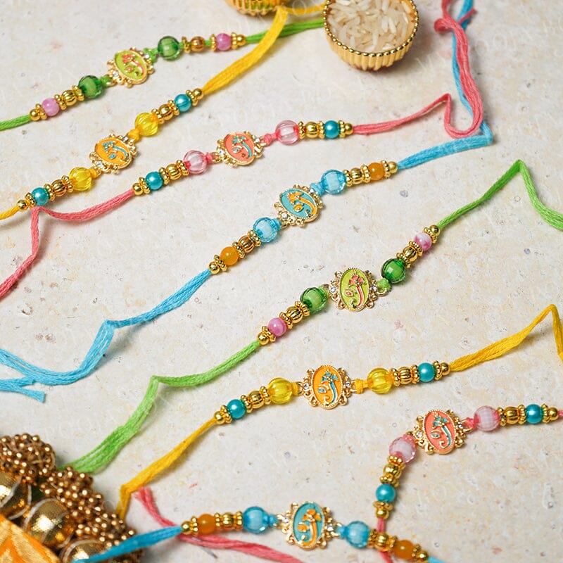 Sacred Ganesha Blessing Rakhi